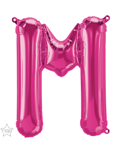16 IN FOIL MAGENTA LETTER M AIR FILLED 1CTP-QUA-59572