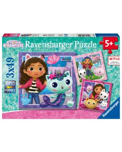 RAVENSBURGER 3X49PC GABBYS DOLLHOUSE-RVG-5659