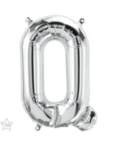 16 IN FOIL SILVER LETTER Q AIR FILLED 1CTP-QUA-59684