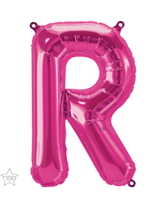 34 INCH FOIL MAGENTA LETTER R 1CTP-QUA-59638