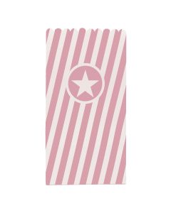 POPCORN BAGS PAPER PINK 6 CTP-PRO-91357