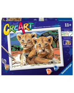 RAVENSBURGER CREART LITTLE LION CUBS - AGE 11+-RVG-23616
