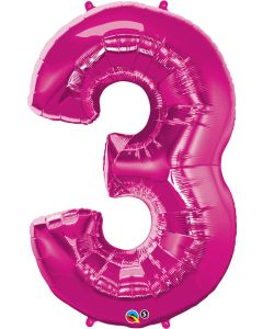 34 INCH FOIL NUMBER 3 MAGENTA 1CTP-QUA-30563
