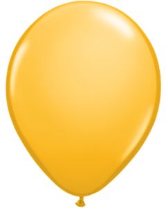 11 INCH LATEX RND GOLDENROD 100CTP-QUA-43748