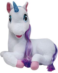 36 CM LUNA UNICORN WITH THREE FAIRY TALES-DIM-BD2003