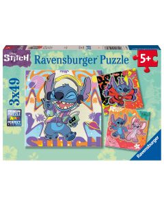 RAVENSBURGER 3X49PC DISNEY STITCH-RVG-12001070