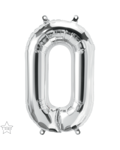 16 IN FOIL SILVER LETTER O AIR FILLED 1CTP-QUA-59680