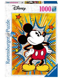 RAVENSBURGER 1000PC PUZZLE RETRO MICKEY-RVG-15391