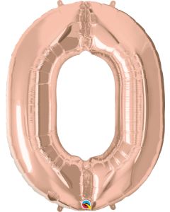 16 IN ROSE GOLD NUMBER O AIR FILLED 1CTP-QUA-59101