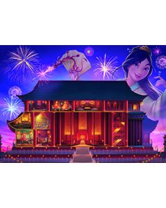 RAVENSBURGER 1000PC PUZZLE DISNEY CASTLE MULAN-RVG-12000260