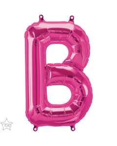 16 IN FOIL MAGENTA LETTER B AIR FILLED 1CTP-QUA-59550