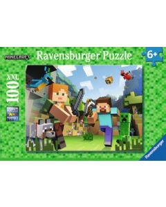 RAVENSBURGER 100PC XXL MINECRAFT-RVG-12004176