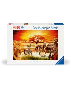 RAVENSBURGER 3000PC PUZZLE STOLZER MASSAI-RVG-17056