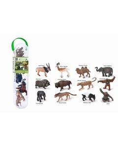 COLLECTA BOX OF MINI WILD ANIMALS ASST 2-COL-A1212
