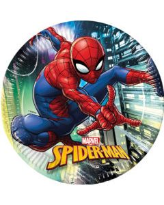 SPIDERMAN TEAM UP PAPER PLATES LARGE 23CM 8CT-PRO-89445DNU