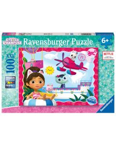RAVENSBURGER 100PC GABBYS DOLLHOUSE-RVG-12001053