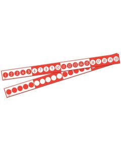 TFC-NUMBER LINE STRIPS 1-20 10P-TFC-11178