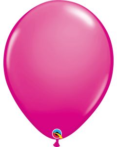 16 INCH LATEX PLAIN ROUND WILD BERRY 50CTP-QUA-25574