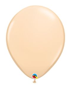 16 INCH LATEX PLAIN ROUND BLUSH 50CTP-QUA-22231