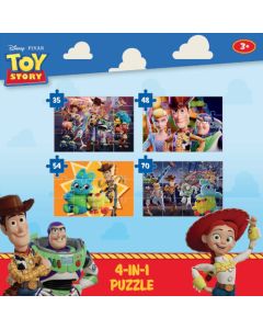 TOY STORY 4 IN 1 PUZZLE (35+48+54+70)-LCY-85246