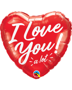 18 INCH FOIL I LOVE YOU A LOT 1CTP-QUA-20991