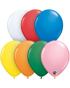 5 INCH LATEX STANDARD ASSORTMENT 100CTP-QUA-43568