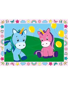 RAVENSBURGER CREART HAPPY UNICORNS - AGE 5+-RVG-23699
