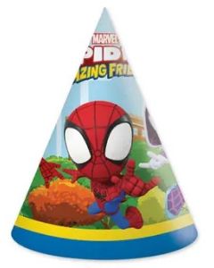 SPIDEY & FRIENDS HATS 6CT-PRO-94879