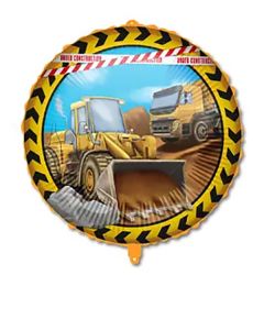 18 INCH FOIL RND CONSTRUCTION PARTY 1CTP-PRO-95478