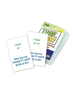 TFC-I HAVE; WHO HAS? - CALCULATING CHANGE 36P-TFC-17213