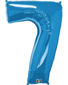 34 INCH FOIL NUMBER 7 SAPPHIRE BLUE 1CTP-QUA-30539