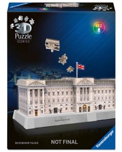 RAVENSBURGER 216PC PUZZLE ICONICS BUCKINGHAM PALAC-RVG-12008031