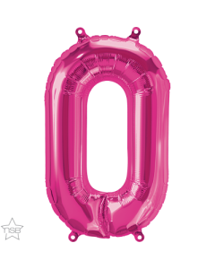 16 IN FOIL MAGENTA LETTER O AIR FILLED 1CTP-QUA-59576