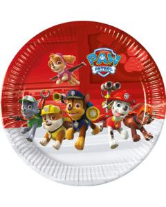 PAW PATROL RDY FR ACTN PPR PLTE LRG 23CM 8CT - PET-PRO-89774