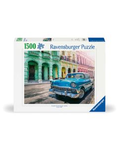 RAVENSBURGER 1500PC PUZZLE CUBA CARS-RVG-16710