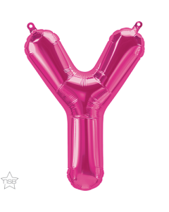 16 IN FOIL MAGENTA LETTER YAIR FILLED 1CTP-QUA-59596