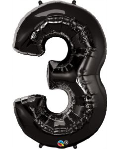 34 INCH FOIL NUMBER 3 ONYX BLACK 1CTP-QUA-36332