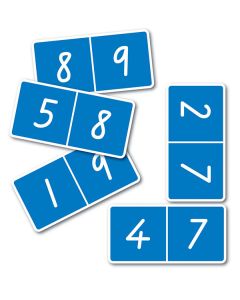 TFC-DOMINOES 9 X 9 NUMBERS 55P-TFC-11624