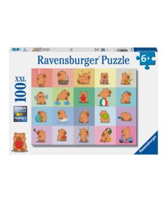 RAVENSBURGER 100PC PUZZLE CAPYBARA-RVG-12004386