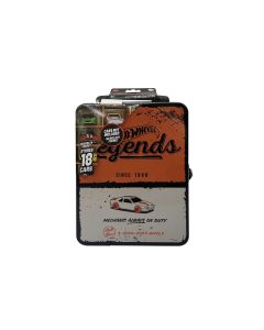 HOT WHEELS METALLIC COLLECTOR CAR CASE ORANGE-INT-HWCC22-O