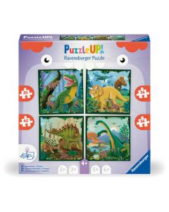RAVENSBURGER PUZZLE UP 25-36-42-56PC DINOSAURS-RVG-12004003