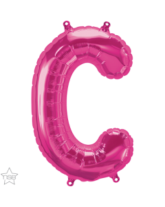16 IN FOIL MAGENTA LETTER C AIR FILLED 1CTP-QUA-59552