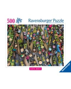 RAVENSBURGER 500PC PUZ FLOATING VILLAGE INDONESIA-RVG-12001813