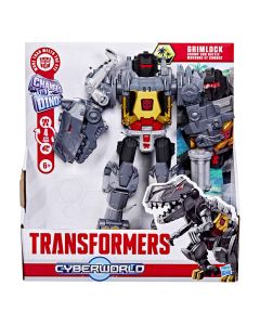 TRANSFORMERS CYBERWORLD CHOMP AND BATTLE GRIMLOCK-HAS-G0748