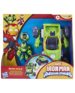 IRON MAN AND FRIENDS IRON HULK MECH  SUIT-HAS-G1475