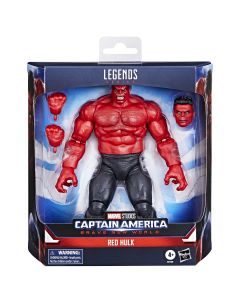 CAP LEGENDS RED HULK BNW DELUXE-HAS-G0160