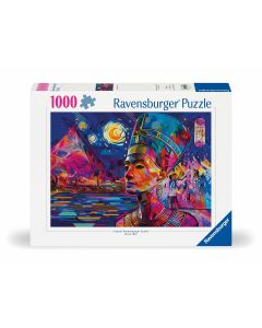 RAVENSBURGER 1000PC PUZZLE NEFERTITI ON THE NILE-RVG-12000411