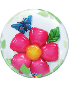 24 INCH ROUND BUBBLE LEAVES FLOWER 1CTP-QUA-68806