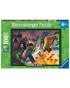 RAVENSBURGER 100PC MONSTER MINECRAFT-RVG-13333