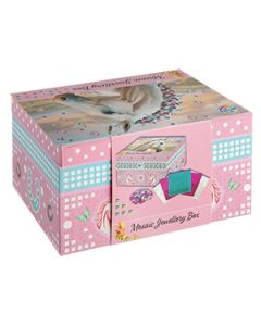 MOXY HORSE THEMED MOSAIC JEWELLERY BOX-CCG-190009